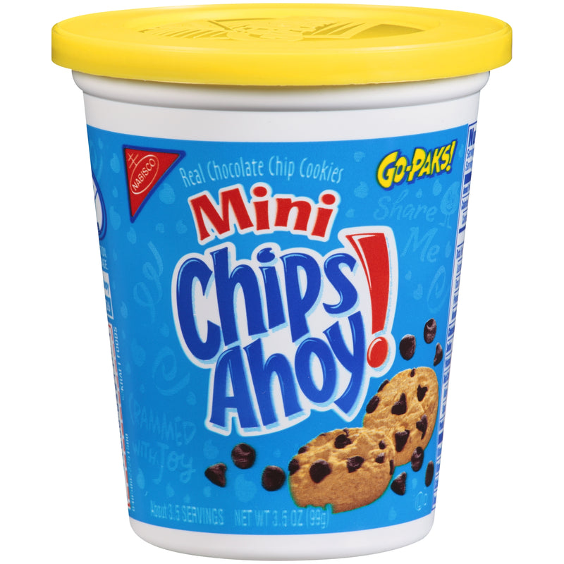 Nabisco Mini Chips Ahoy diversion safe by Safe Cans, discreet storage container designed to blend with cookie packaging.