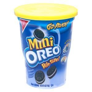 Diversion safe in the shape of a Nabisco Mini Oreo cookie from Safe Cans, designed to conceal valuables discreetly.