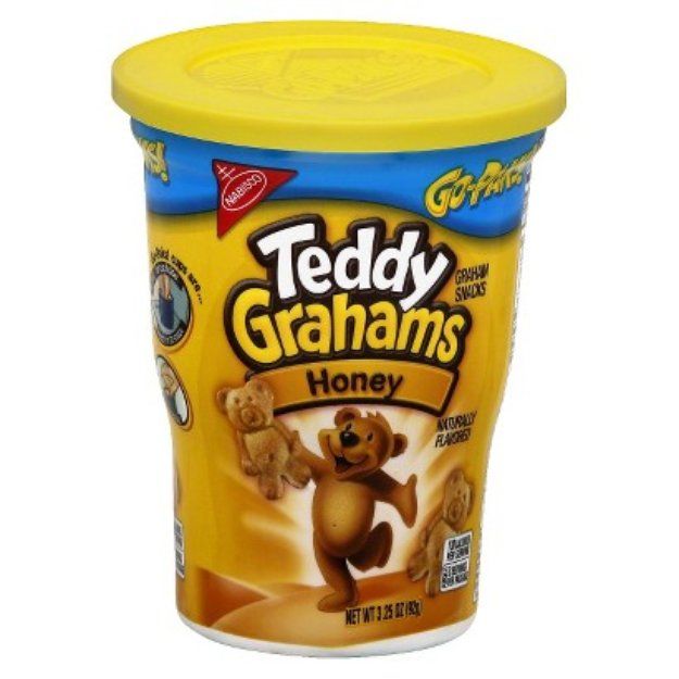 Nabisco Mini Teddy Grahams diversion safe by Safe Cans, concealing a hidden compartment inside a snack-themed container.