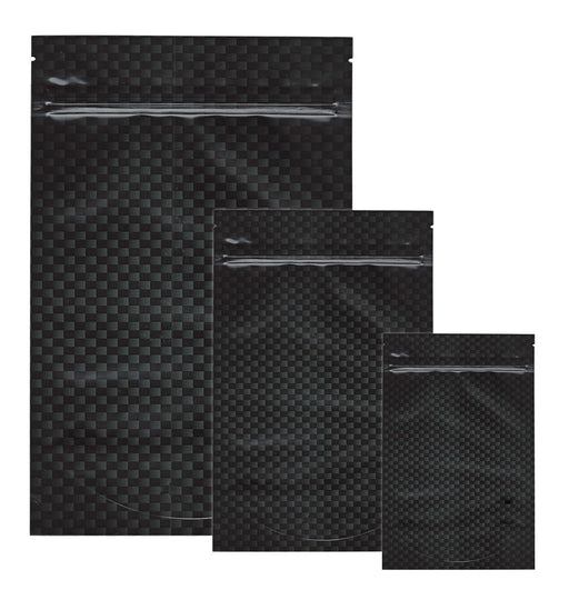 Mylar Stealth Bag, Carbon Fiber - The Baggie Store