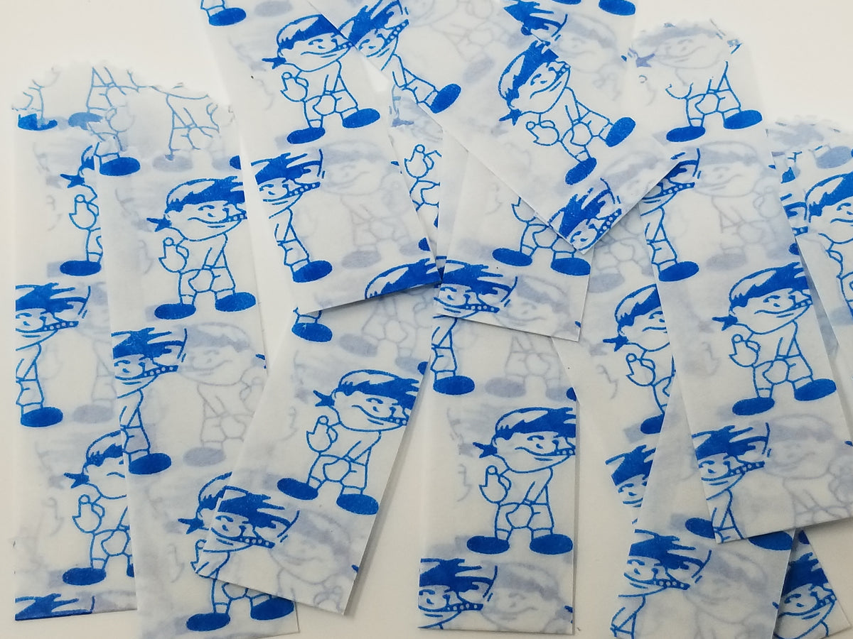 Vellum Glassine Stamp Wax Paper Envelope Bags- BLUE — TBS Supply Co