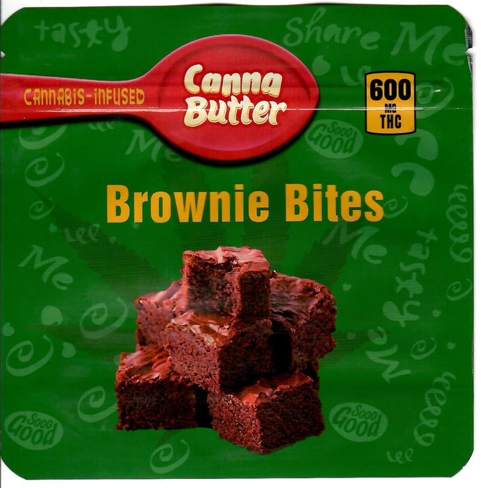 Brownie Bites Edible Bags, 50bags/pk #A8