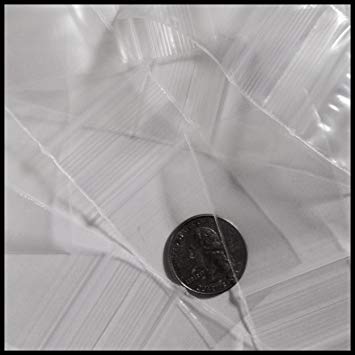 1520 Original Mini Ziplock 2.5mil Plastic Bags 1.5" x 1" Reclosable Baggies (Clear) - The Baggie Store
