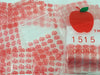 1515 Original Mini Ziplock 2.5mil Plastic Bags 1.5" x 1" Reclosable Baggies (Red Dice) - The Baggie Store