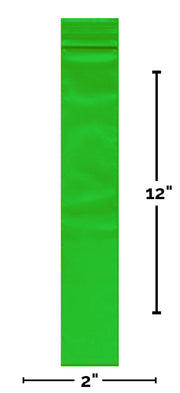 2" x 12" Reclosable Incense Bags, 100bags/pk - The Baggie Store