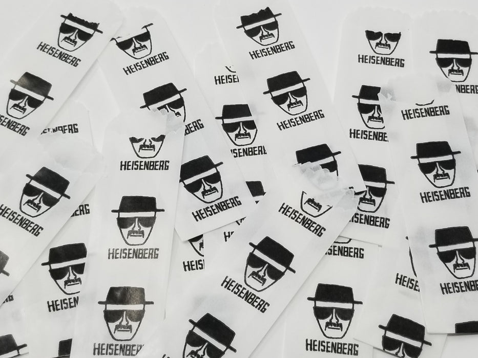 Vellum Glassine Stamp Wax Paper Envelope Bags- HEISENBERG — TBS Supply Co