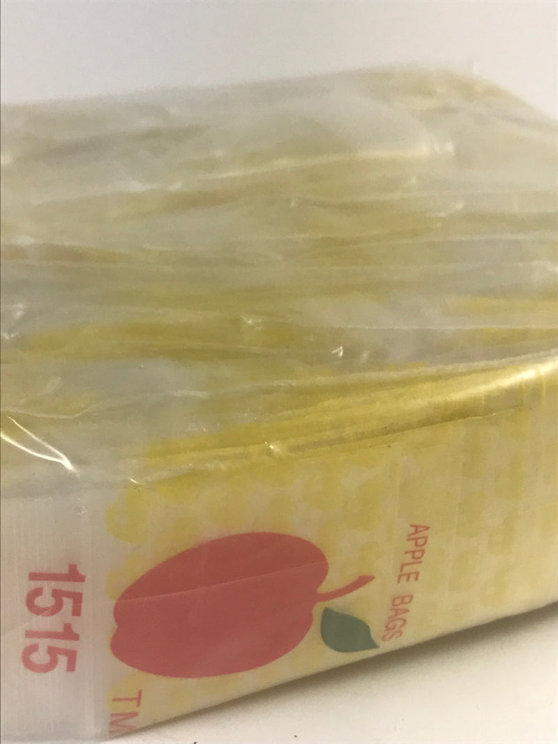 1515 Original Mini Ziplock 2.5mil Plastic Bags 1.5" x 1" Reclosable Baggies (Taxi) - The Baggie Store