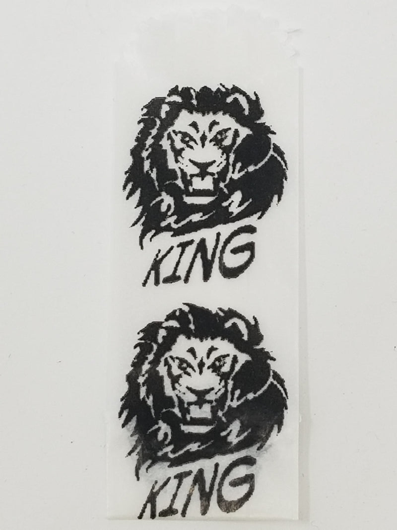 LION KING-Vellum Glassine Stamp Wax Paper Envelope Bags - TBS Supply Co