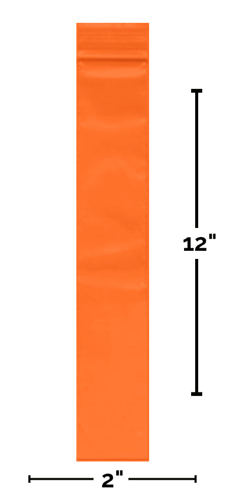 2" x 12" Reclosable Incense Bags, 100bags/pk - The Baggie Store