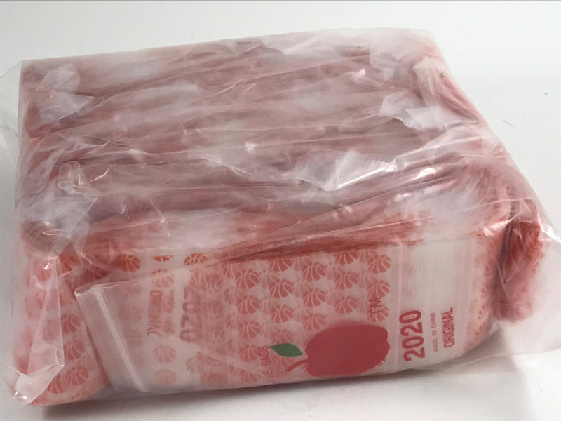 2020 Original Mini Ziplock 2.5mil Plastic Bags 2" x 2" Reclosable Baggies (Basketball) - The Baggie Store