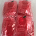 5858-S Original Mini Ziplock 2.5mil Plastic Bags 5/8" x 5/8" Reclosable Baggies (Red) - The Baggie Store