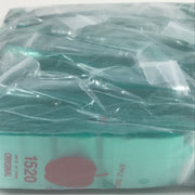 1520 Original Mini Ziplock 2.5mil Plastic Bags 1.5" x 1" Reclosable Baggies (Green) - The Baggie Store