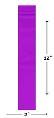 2" x 12" Reclosable Incense Bags, 100bags/pk - The Baggie Store