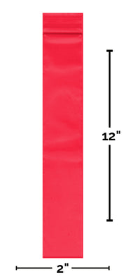 2" x 12" Reclosable Incense Bags, 100bags/pk - The Baggie Store