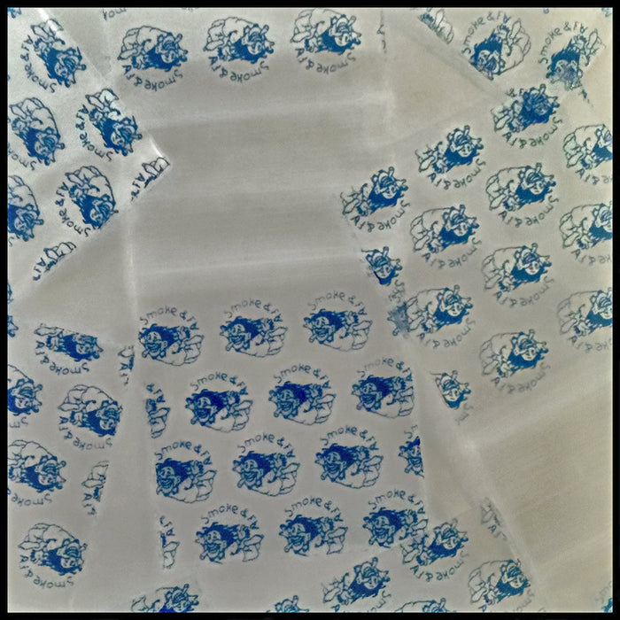 125125 Original Mini Ziplock 2.5mil Plastic Bags 1.25" x 1.25" Reclosable Baggies (Smoke & Fly) - The Baggie Store