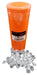 King Sting Mini Pop Top 100 (1cm x 1cm, .5 Gram) Plastic Containers w/60 Dram Prescription RX Orange Squeeze Top Pill Container - The Baggie Store