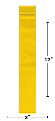 2" x 12" Reclosable Incense Bags, 100bags/pk - The Baggie Store