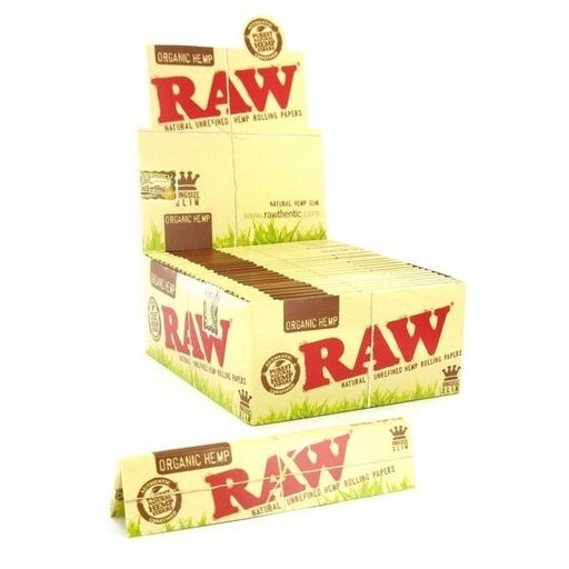 RAW Rolling Papers Organic King Slim - The Baggie Store
