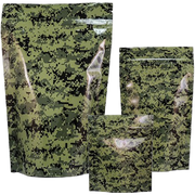 Mylar Stealth Bag, Green Camo - The Baggie Store
