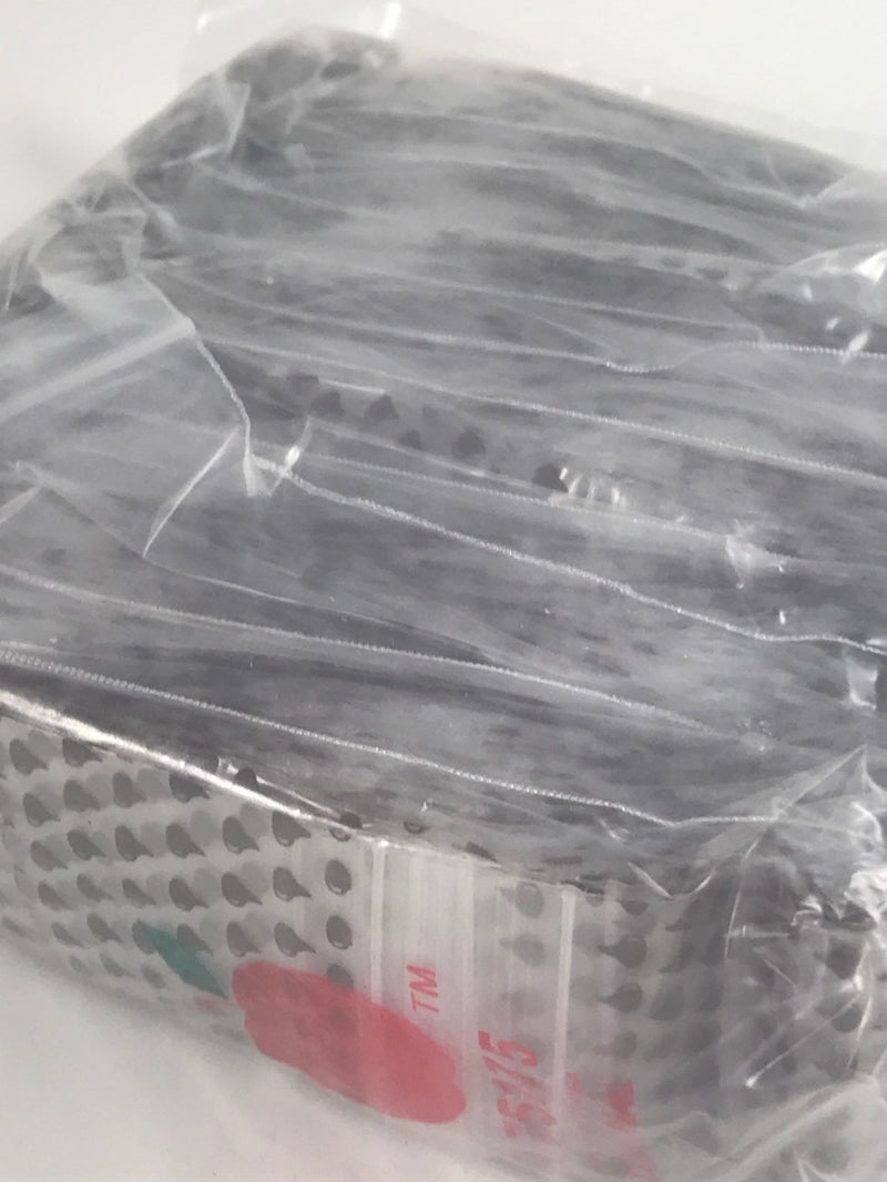 175175 Original Mini Ziplock 2.5mil Plastic Bags 1.75" x 1.75" Reclosable Baggies (Chocolate) - The Baggie Store