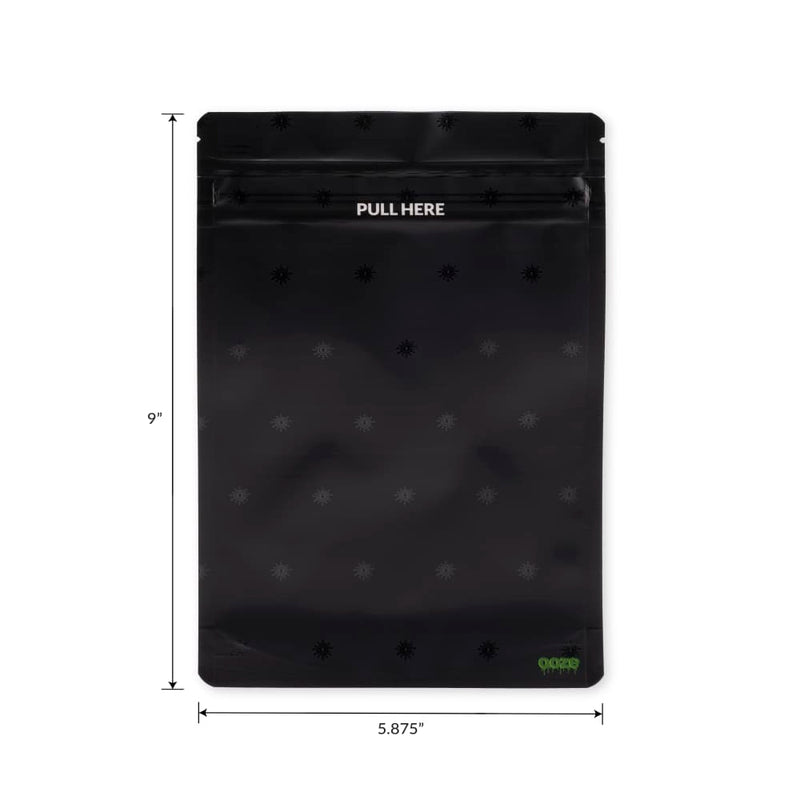 Ooze Designer Series 1 Ounce Mylar Bag 10-Pack Box - Logo - TBS Supply Co