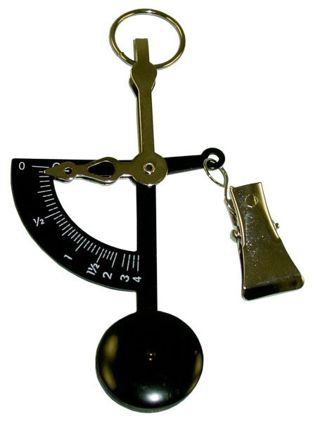 Manual Hanging Hand Letter Scale, 100g, 1g - TBS Supply Co