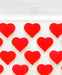 12510 Original Mini Ziplock 2.5mil Plastic Bags 1.25" x 1" Reclosable Baggies (Hearts) - The Baggie Store