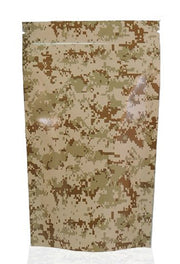Mylar Stealth Bag, Tan Camo - The Baggie Store