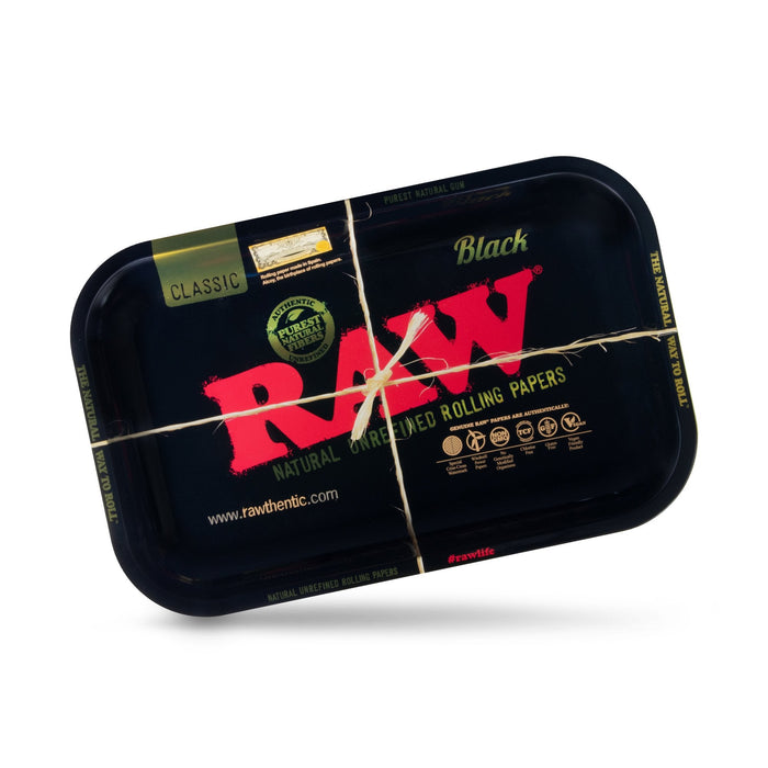 RAW Classic Black Rolling Tray