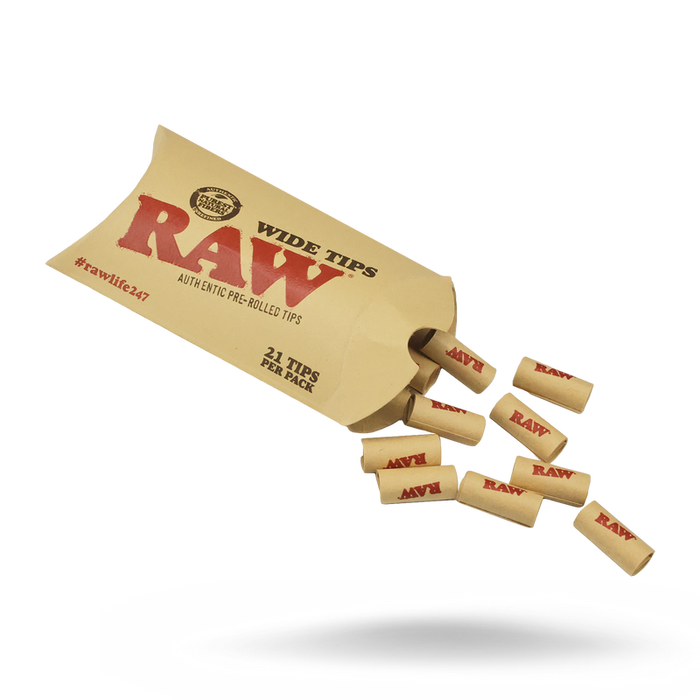 RAW Prerolled Wide Tips