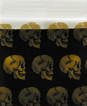 2030 Original Mini Ziplock 2.5mil Plastic Bags 2" x 3" Reclosable Baggies (Gold Skulls) - The Baggie Store