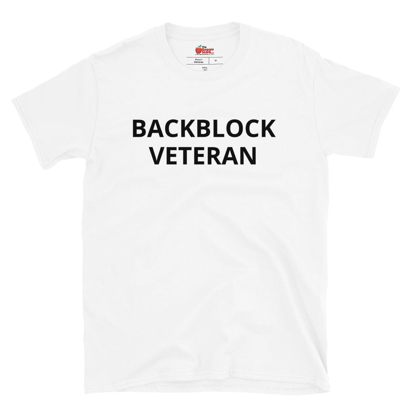 "BACKBLOCK VETERAN" Short-Sleeve Unisex T-Shirt - TBS Supply Co