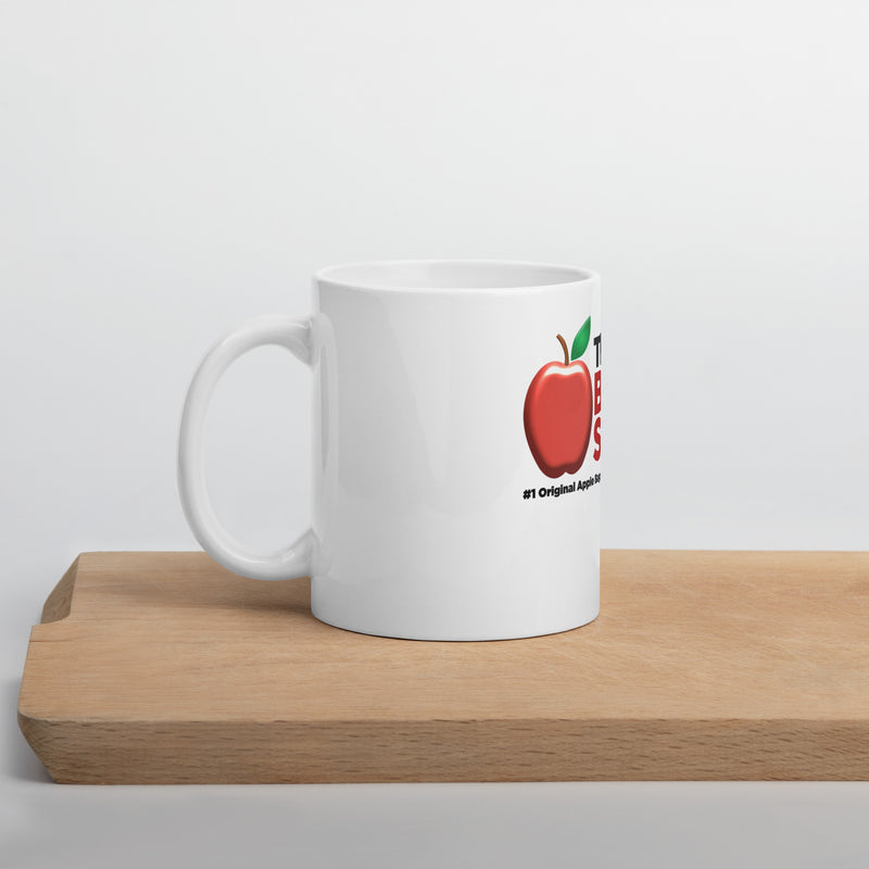 The Baggie Store White glossy mug - TBS Supply Co