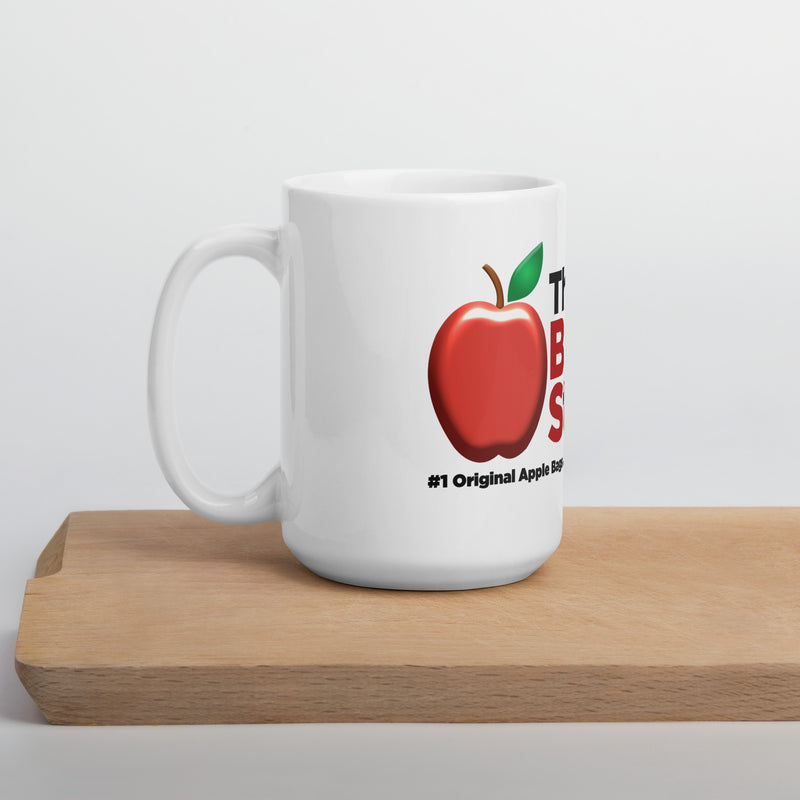 The Baggie Store White glossy mug - TBS Supply Co