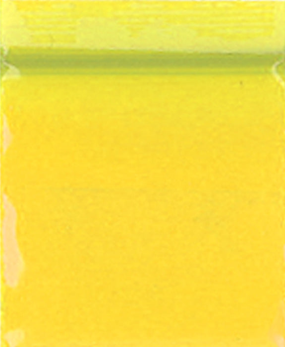 1010-S Original Mini Ziplock 2.5mil Plastic Bags 1" x 1" Reclosable Baggies (Yellow) - The Baggie Store